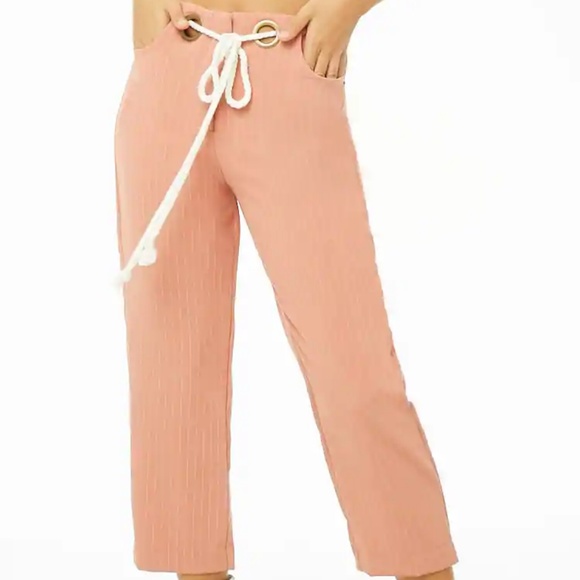 Forever 21 Pants - Pinstriped Ankle Pants